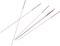 The Beadsmith ColorEYES Beading Needles, Black Colored Tip for Easy Identification of Size, Use for Loom Weaving Bead Work, Off-Loom Stitch & Jewelry Making w/Seed Beads